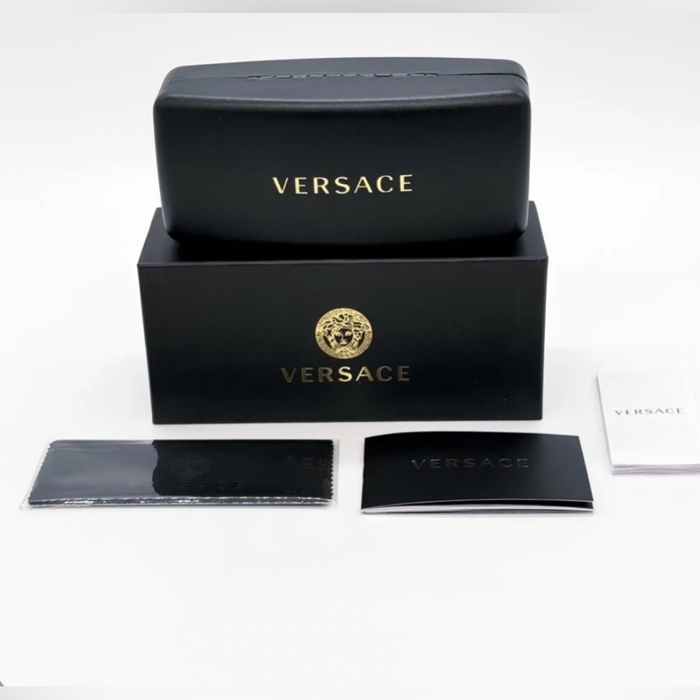 NEW VERSACE VE2264 100284 GOLD SUNGLASSES MOD 2264 1002/84 UNISEX VE2264 1002/84 - Picture 4 of 4